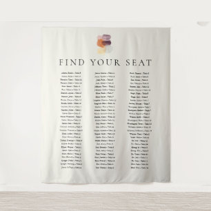 Moderne Herbstlaub Herbst finden Ihre Hochzeit. Wandteppich