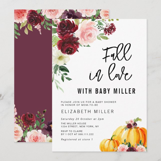 Moderne Herbstlaube in der Liebe mit Dusche in Bor Einladung (Vorne/Hinten)