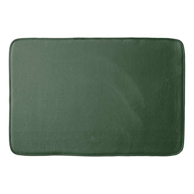 Moderne Heritage Solid Evergreen Badematte (Vorderseite)