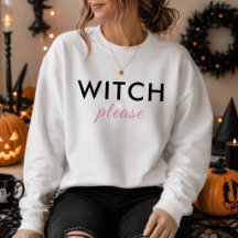Moderne Hexe Bitte Halloween Shirt - Trendy T-Shir