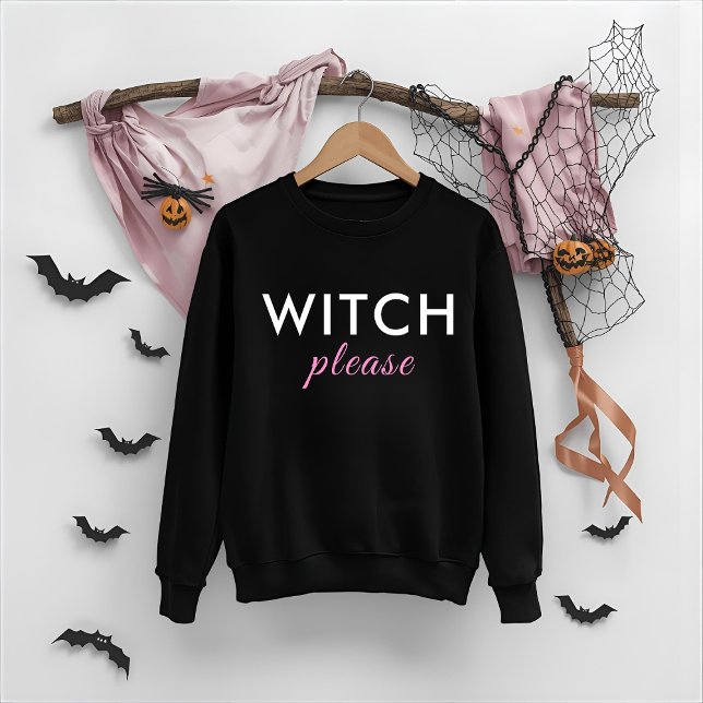 Moderne Hexe Bitte Halloween Shirt - Trendy T-Shir (Von Creator hochgeladen)