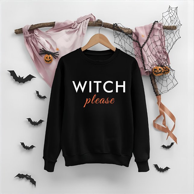Moderne Hexe Bitte Halloween Shirt - Trendy T-Shir (Von Creator hochgeladen)