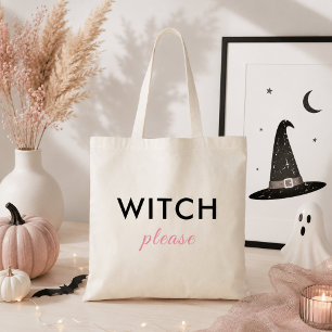 Moderne Hexe Bitte Halloween Tote Tasche - Trendy