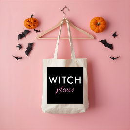 Moderne Hexe Bitte Halloween Tote Tasche - Trendy