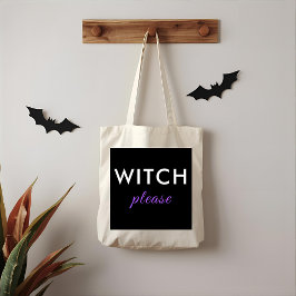 Moderne Hexe Bitte Halloween Tote Tasche - Trendy
