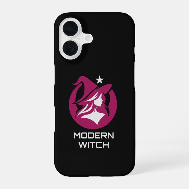 Moderne Hexen-Pagan-Magie iPhone 16 Hülle (Rückseite)