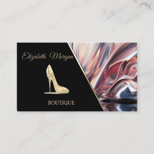 Moderne High Heel-Abstraktion Visitenkarte