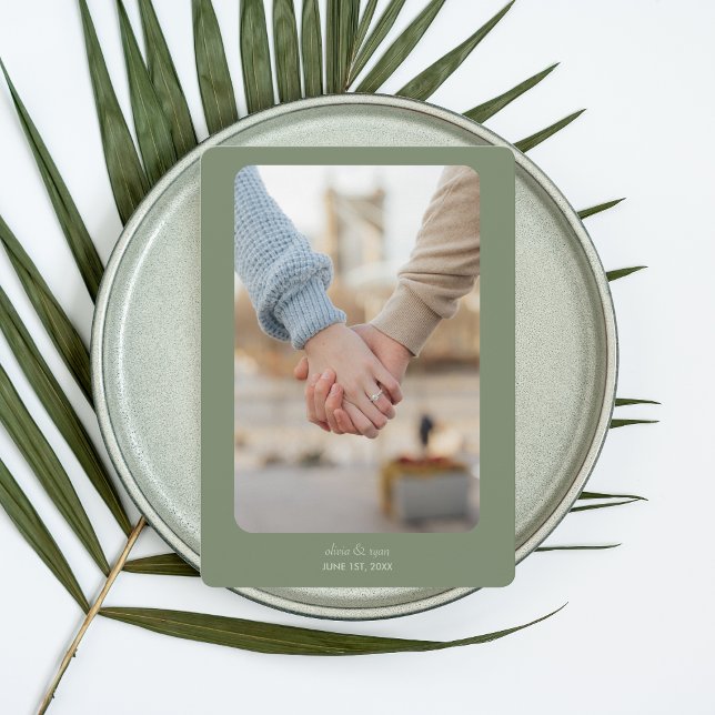 Moderne Hochzeit | Datum freihalten | Dunkle Sage Save The Date (Von Creator hochgeladen)