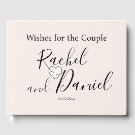 Moderne Hochzeit Gästebuch