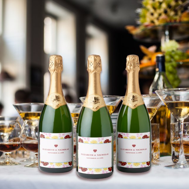 Moderne Hochzeit mit Blumen (Von Creator hochgeladen)