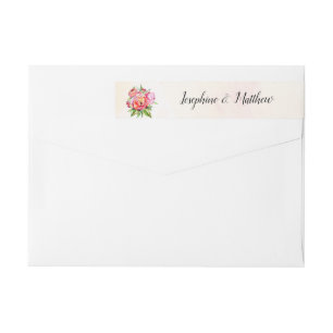 Moderne Hochzeit mit floralen Korallenbäumen
