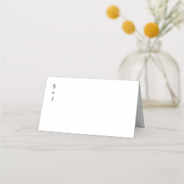 Moderne Hochzeit Platzkarte