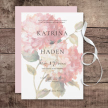 Moderne Hochzeit von Pink Blush Hydrangea
