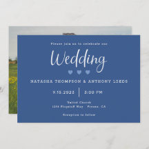 Moderne Hochzeit von Three Blue Hearts Foto