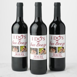 Moderne Hochzeiten kostenlos anschieben - Das Datu Weinetikett