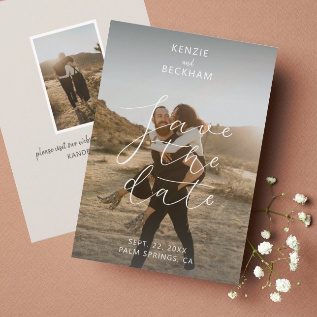 Moderne Hochzeiten speichern die Date Fotos Kallig (Von Creator hochgeladen)