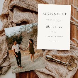 Moderne Hochzeitseinladung im Landhausstil | Elega Einladung