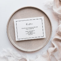 Moderne Hochzeitsempfehlung