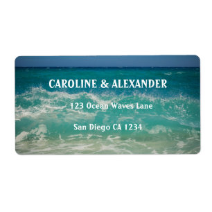 Moderne Hochzeitsfeiern im Sunset Ocean Water Trop