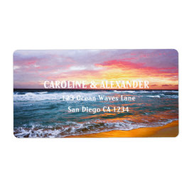 Moderne Hochzeitsfeiern im tropischen Meer