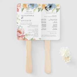 Moderne Hochzeitsförderer mit Foto Fächer