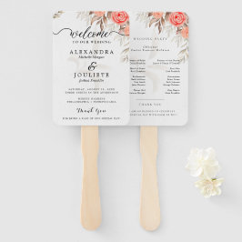 Moderne Hochzeitsförderer mit Foto Fächer