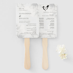 Moderne Hochzeitsförderer mit Foto Fächer