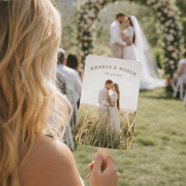 Moderne Hochzeitsförderer mit Foto Fächer (Von Creator hochgeladen)