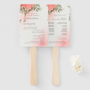 Moderne Hochzeitsförderer mit Foto Fächer