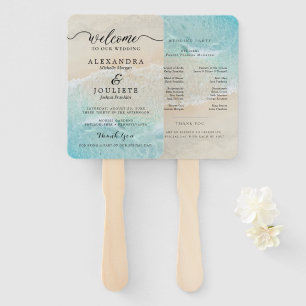 Moderne Hochzeitsförderer mit Foto Fächer