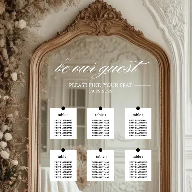 Moderne Hochzeitssattelschablone Fensteraufkleber (Von Creator hochgeladen)