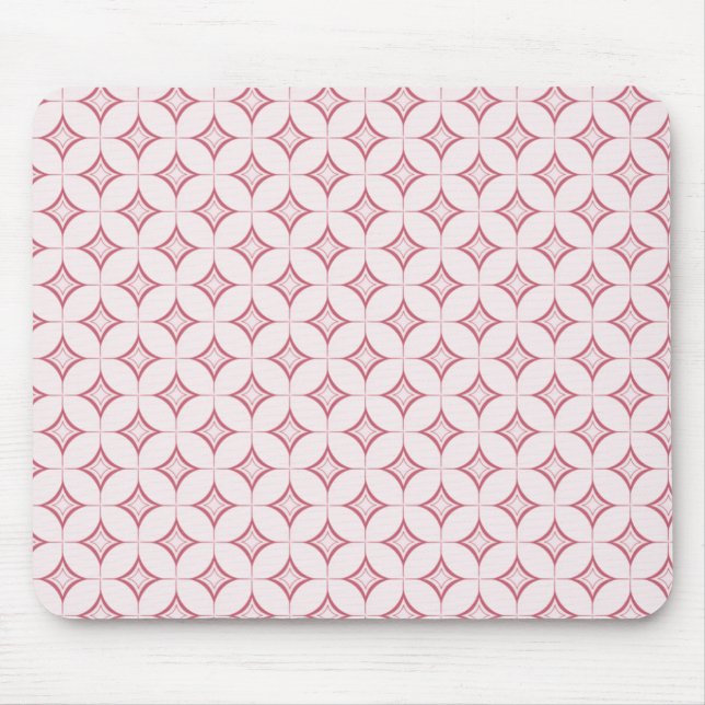 Moderne Hofkultur-Mousepad, Magenta Mousepad (Vorne)