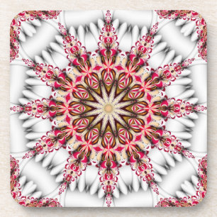 Moderne Holiday Snowflake Cork Untersetzer