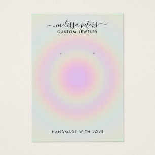 Moderne holografische Schmuckkollektion