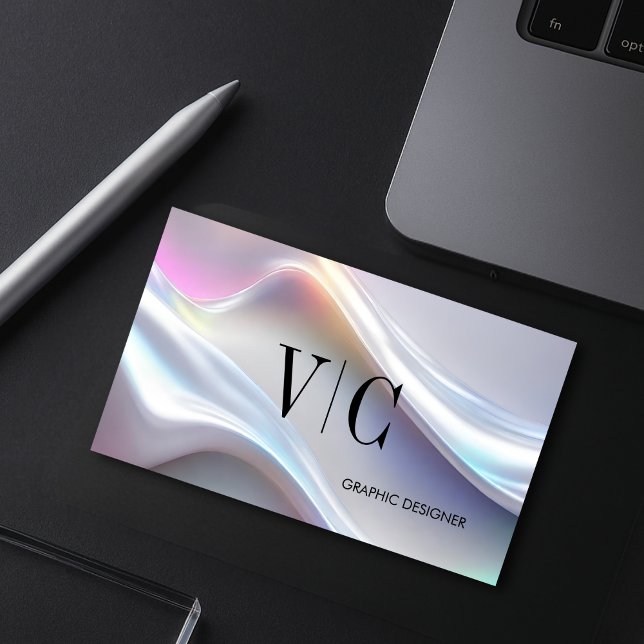 Moderne Holographische Visitenkarte (Von Creator hochgeladen)