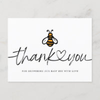 Moderne Honey Bee Baby Dusche Danke