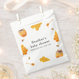 Moderne Honey Bumblebee Frame Baby Dusche Geschenktütchen