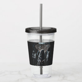 Moderne Horror von Beängstigendem Halloween Acryltrinkbecher