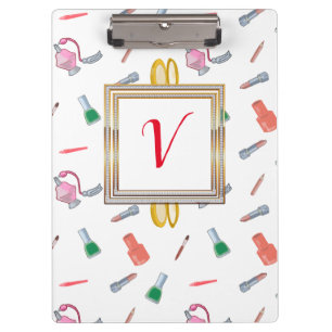Moderne Hübsch Red Chic Girly Klemmbrett