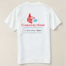 Moderne HVAC-Logo-Design-Uniform