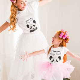 Moderne ich Liebe, dass Sie viel schwarz und weiß  Baby Strampler