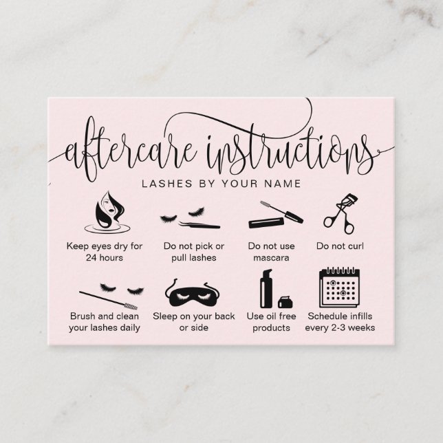 Moderne Icons für die Interfaces der Nachsorgekart Visitenkarte (Vorderseite)