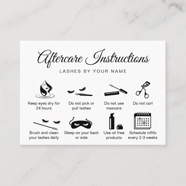 Moderne Icons für die Interfaces der Nachsorgekart Visitenkarte (Vorderseite)