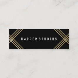 Moderne Imitat-Folie zeichnet Geschäfts-Karte Mini Visitenkarte