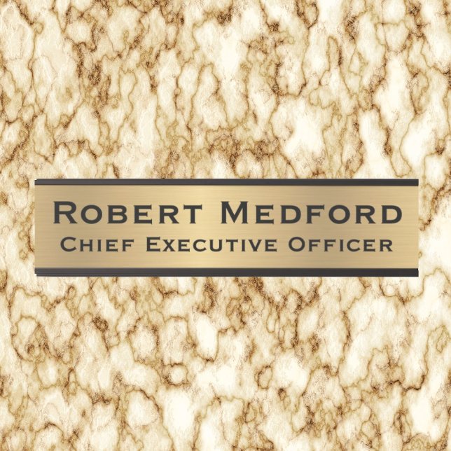 Moderne Imitate Gold Zeichen Türschilder Namenspla Türschild (Von Creator hochgeladen)