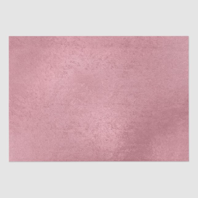 Moderne Imitate Rose Gold Seidenpapier (Vorderseite)