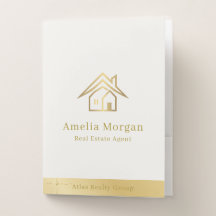 Moderne Immobilien im Stil von Elfenbein und Gold