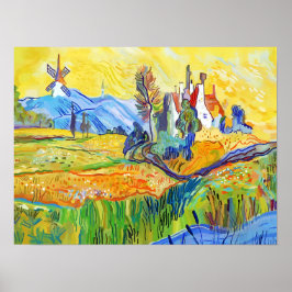 Moderne Impressionistische Kunst Sommerprovenzalem Poster