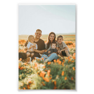 Moderne individuelle Familienfotos Fotodruck