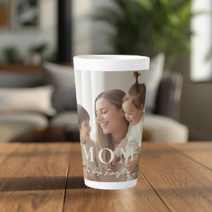 Moderne individuelle Fototasse MOM Large Latte Mug Milchtasse
